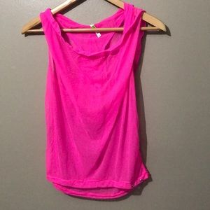 Sheer zumba top